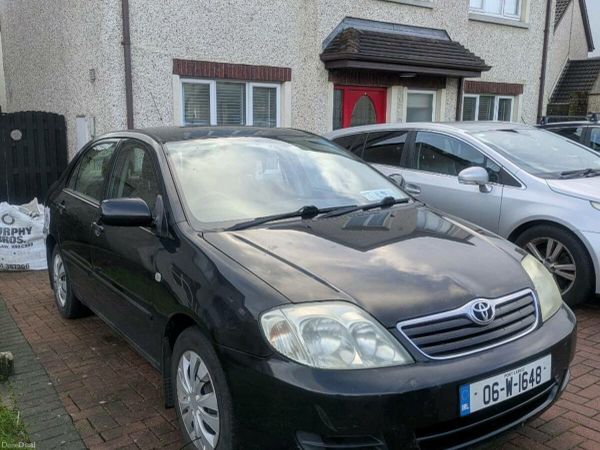 Toyota Corolla Saloon, Petrol, 2006, Black
