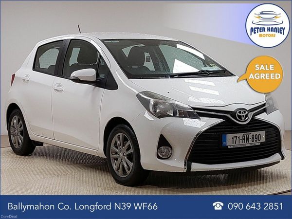 Toyota Yaris Hatchback, Petrol, 2017, White