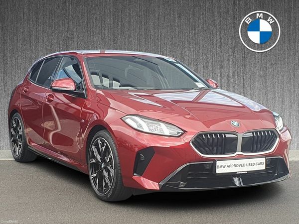 BMW 1-Series Hatchback, Petrol Hybrid, 2025, Red