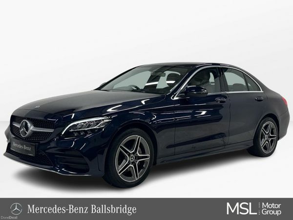 Mercedes-Benz C-Class Saloon, Petrol, 2020, Blue