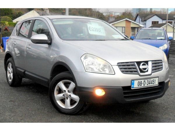 Nissan Qashqai Hatchback, Petrol, 2008, Silver