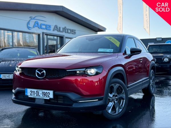 Mazda MX-30 SUV, Electric, 2021, Red