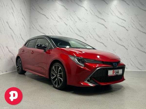 Toyota Corolla Hatchback, Petrol Hybrid, 2020, Red