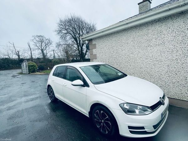 Volkswagen Golf Hatchback, Diesel, 2014, White