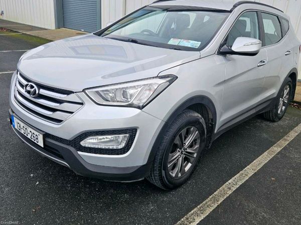 Hyundai Santa Fe SUV, Diesel, 2013, Silver