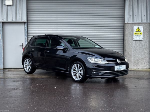 Volkswagen Golf Hatchback, Petrol, 2018, Black