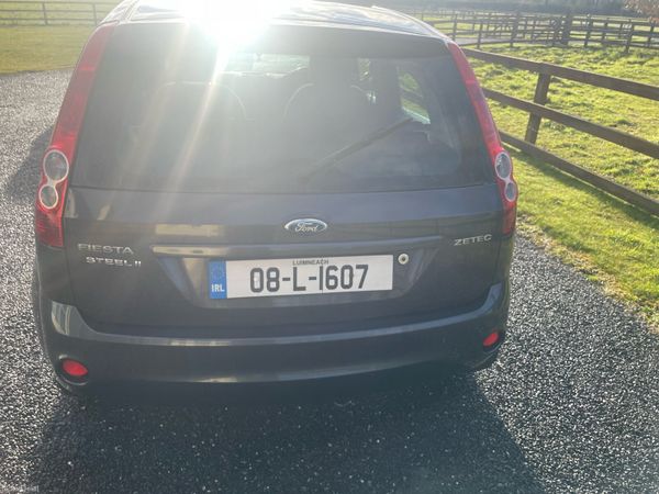 Ford Fiesta Hatchback, Petrol, 2008, Grey