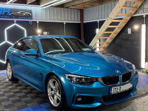 BMW 4-Series Saloon, Diesel, 2017, Blue