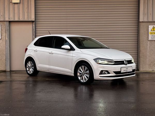 Volkswagen Polo Hatchback, Petrol, 2020, White