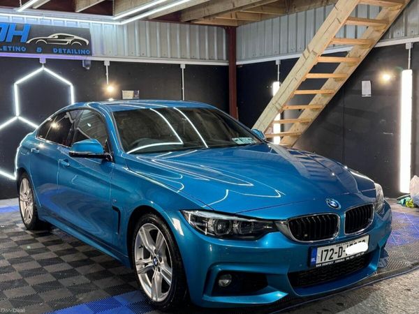 BMW 4-Series Saloon, Diesel, 2017, Blue