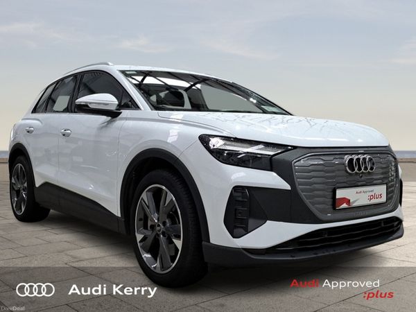 Audi Q4 e-tron SUV, Electric, 2022, White