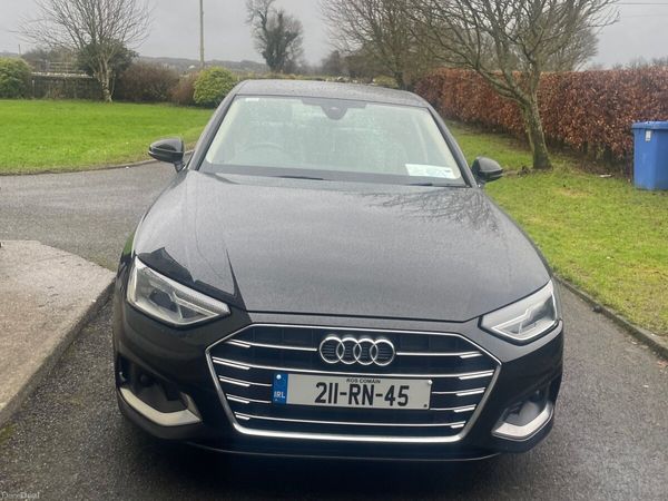 Audi A4 Saloon, Diesel, 2021, Black