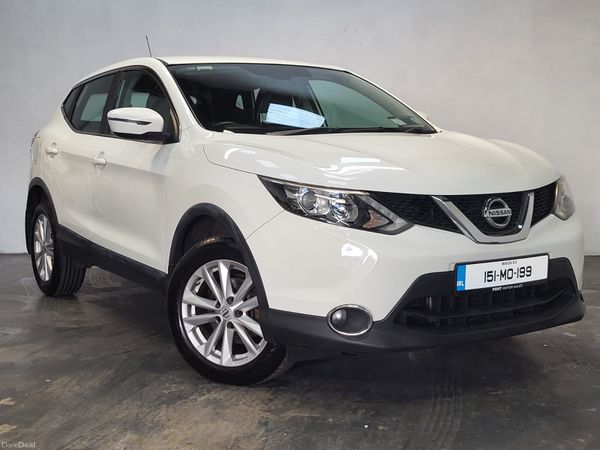 Nissan Qashqai Hatchback, Diesel, 2015, White