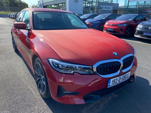 BMW 3-Series Saloon, Diesel, 2019, Red