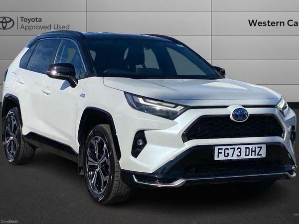 Toyota RAV4 SUV, Petrol Plug-in Hybrid, 2023, White