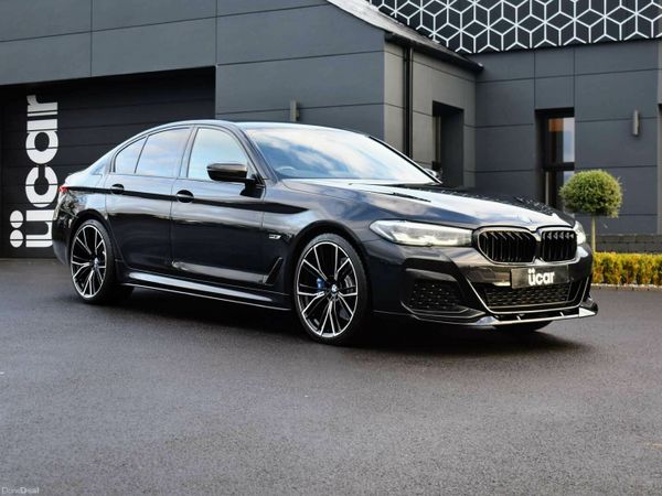BMW 5-Series Saloon, Electric, 2022, Black