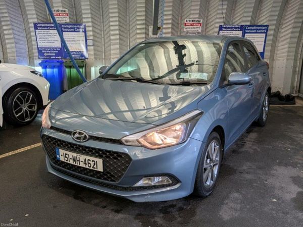 Hyundai i20 Hatchback, Petrol, 2015, Blue