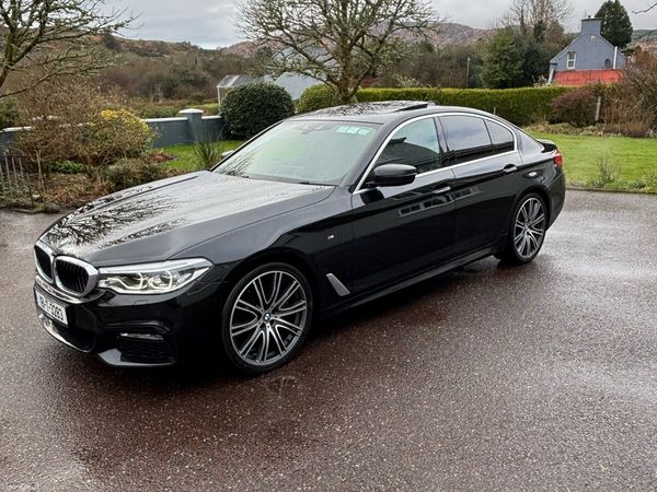BMW 5-Series Saloon, Diesel, 2018, Black