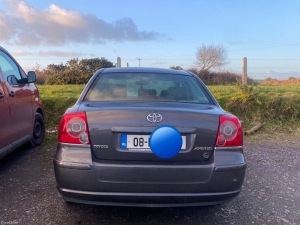 Toyota Avensis Saloon, Petrol, 2008, Grey