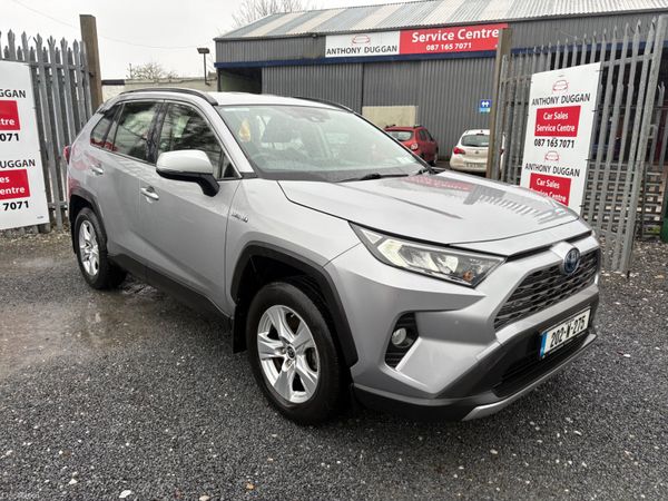 Toyota RAV4 SUV, Petrol Hybrid, 2020, Grey