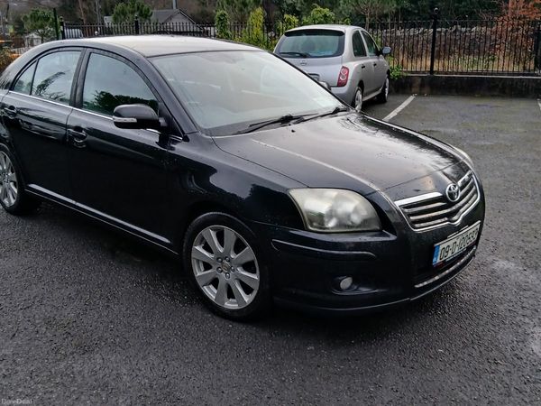 Toyota Avensis Hatchback, Diesel, 2009, Black