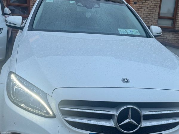 Mercedes-Benz C-Class Estate, Petrol Plug-in Hybrid, 2018, White