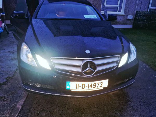 Mercedes-Benz E-Class Coupe, Diesel, 2011, Black