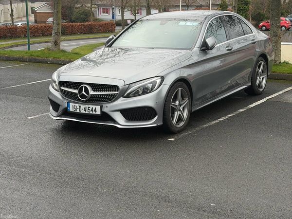 Mercedes-Benz C-Class Saloon, Diesel, 2015, Silver