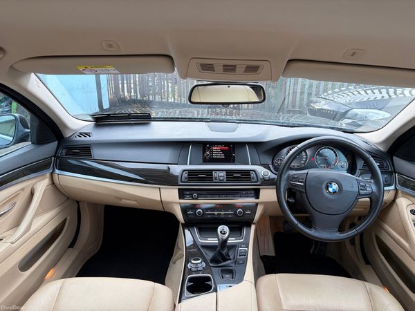 BMW 5-Series Saloon, Diesel, 2015, Black