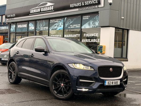 Jaguar F-Pace SUV, Diesel, 2016, Blue