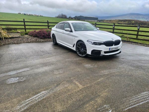 BMW 5-Series Saloon, Diesel, 2020, White