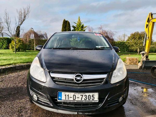 Opel Corsa Hatchback, Petrol, 2011, Black