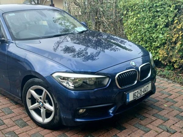 BMW 1-Series Hatchback, Diesel, 2016, Blue