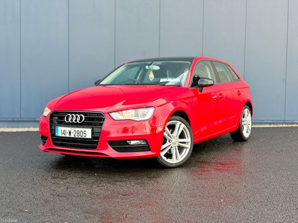 Audi A3 Hatchback, Diesel, 2014, Red