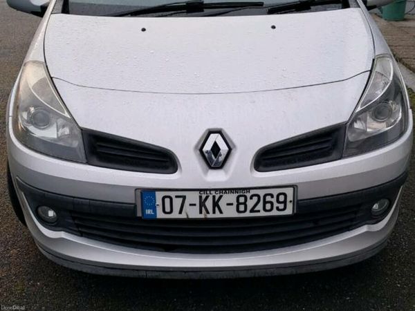 Renault Clio Hatchback, Petrol, 2007, Silver