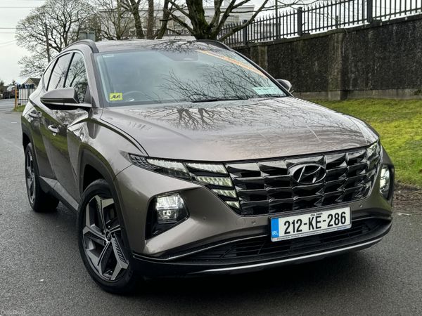 Hyundai Tucson SUV, Petrol Hybrid, 2021, Brown