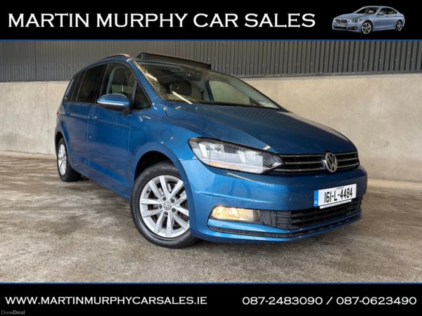 Volkswagen Touran MPV, Diesel, 2016, Blue