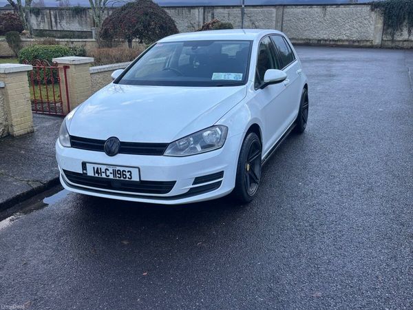 Volkswagen Golf Hatchback, Diesel, 2014, White