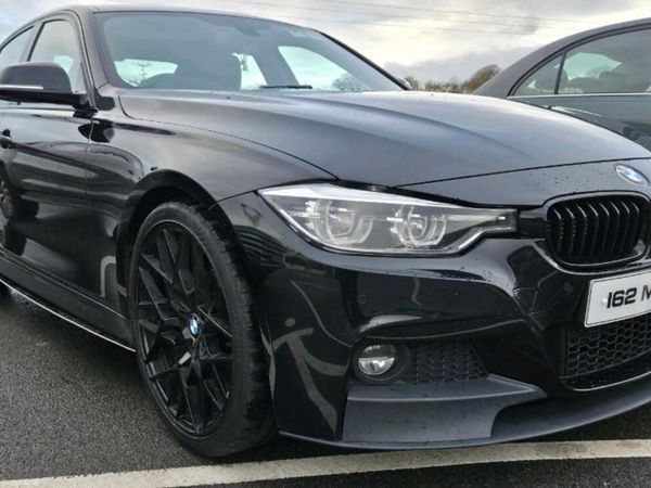 BMW 3-Series Saloon, Petrol Plug-in Hybrid, 2016, Black