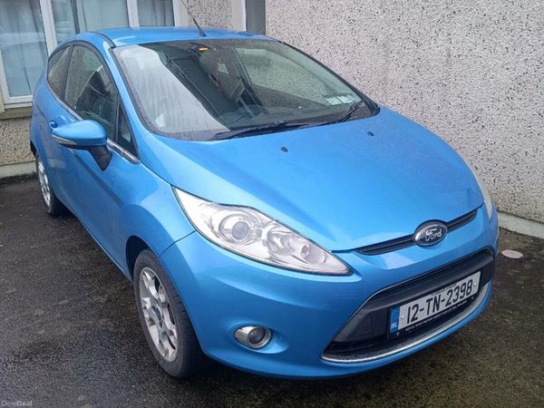 Ford Fiesta Hatchback, Petrol, 2012, Blue