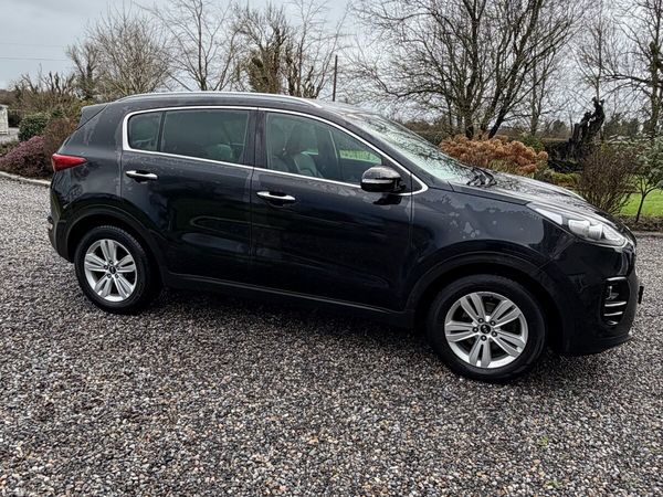 Kia Sportage SUV, Diesel, 2017, Black