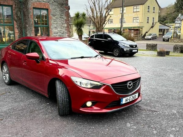 Mazda Mazda6 Saloon, Diesel, 2014, Red