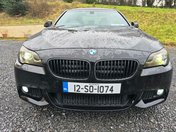 BMW 5-Series Saloon, Diesel, 2012, Black