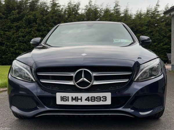 Mercedes-Benz C-Class Saloon, Diesel, 2016, Blue