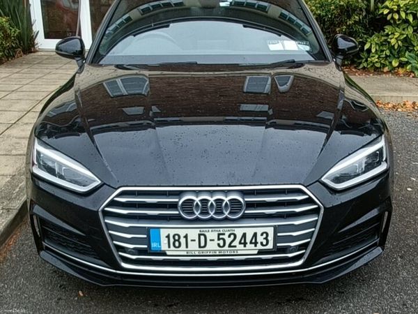 Audi A5 Hatchback, Diesel, 2018, Black