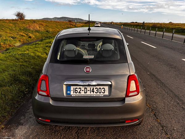 Fiat 500 Hatchback, Petrol, 2016, Grey