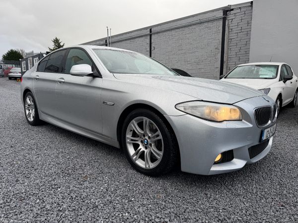BMW 5-Series Saloon, Diesel, 2012, Silver