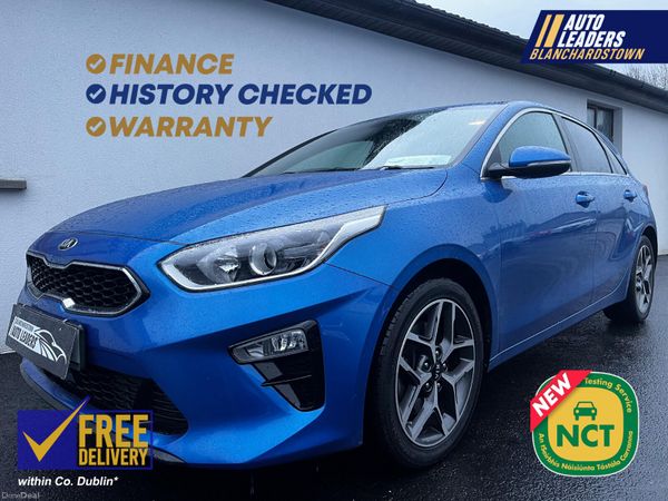 Kia Ceed Hatchback, Petrol, 2018, Blue