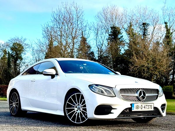 Mercedes-Benz E-Class Coupe, Diesel, 2018, White