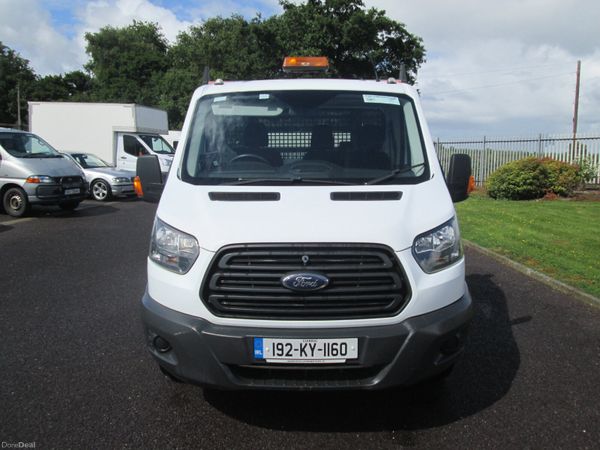Ford Transit Dropside, Diesel, 2019, White